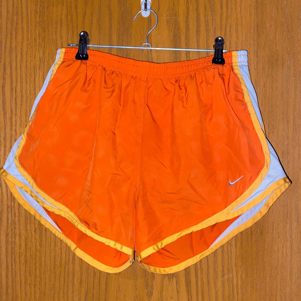 Orange Nike shorts :)